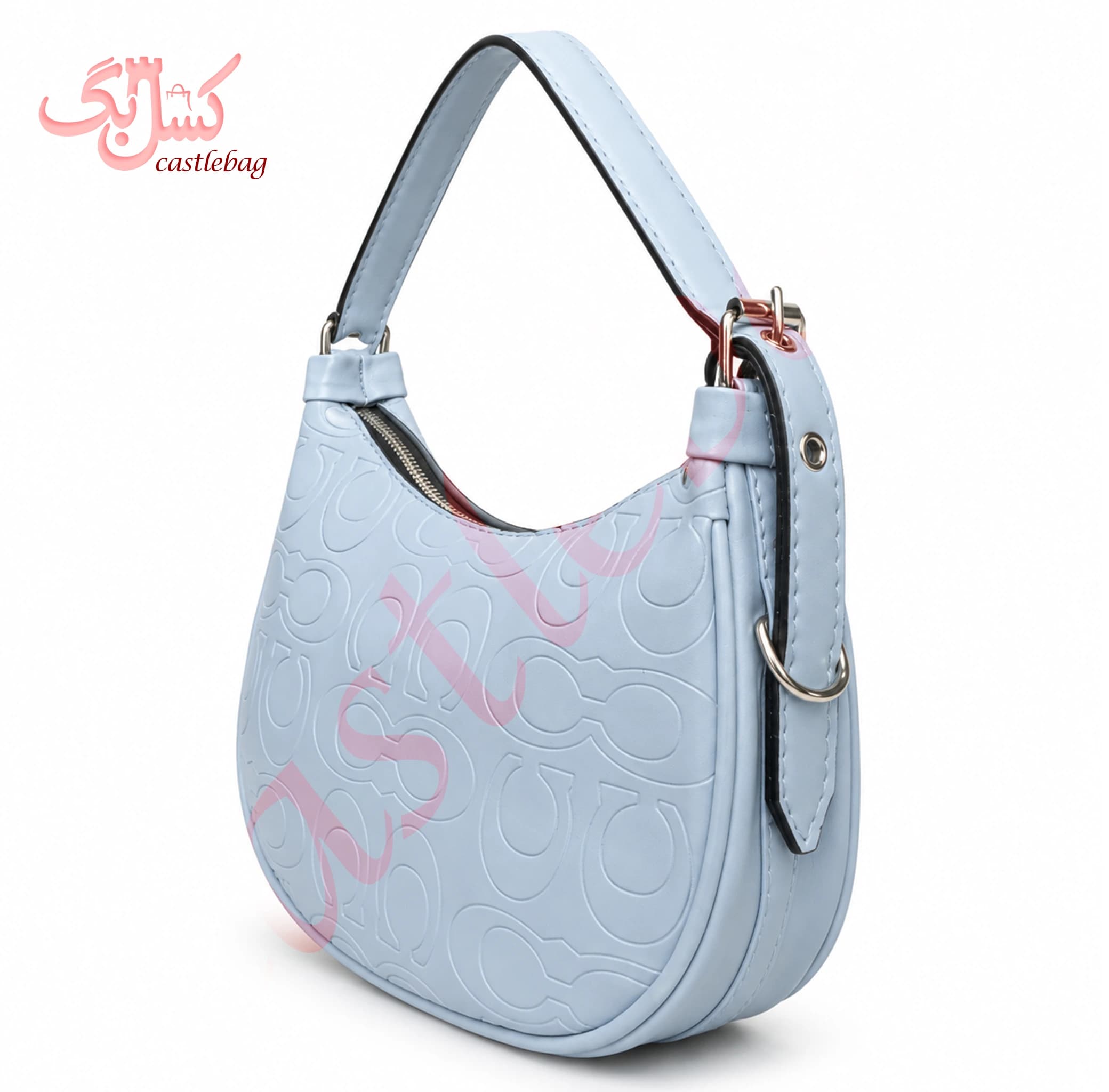 کیف زنانه چرم مدل کوچ بلمو کد 000029 — تصویر ۷
