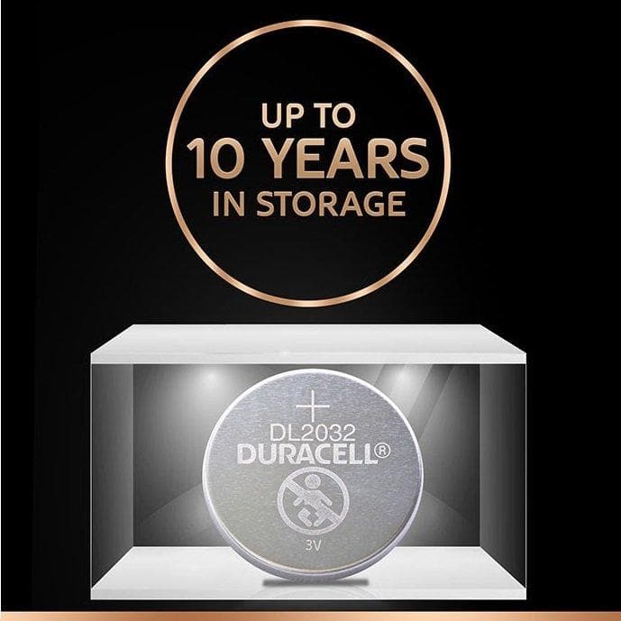 باتری سکه ای تکی DURACELL مدل 2032 بسته ۱ عددی — تصویر ۳
