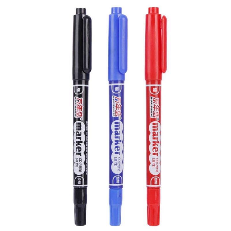 ماژیک CD دو سر مدل Marker W-168