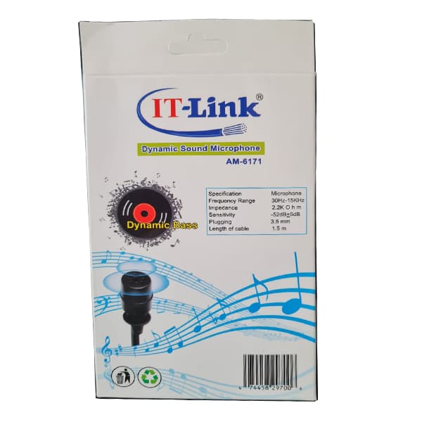 میکروفون یقه ای آی-تی لینک مدل AM-6171 Plus — تصویر ۷