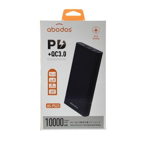 شارژر همراه آبادوس مدل AS-PS12 ظرفیت 10 هزار میلی آمپر ساعت — تصویر ۵