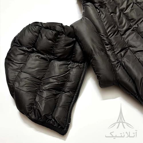 کاپشن مردانه شمعی وارداتی ماسیمو دوتی Massimo Dutti وارداتی ضدآب طرح پر کلاه جداشونده — تصویر ۶