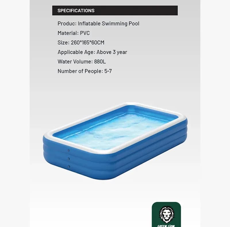 استخر بادی گرین لاین مدل GNINSPOOL2BL — تصویر ۷
