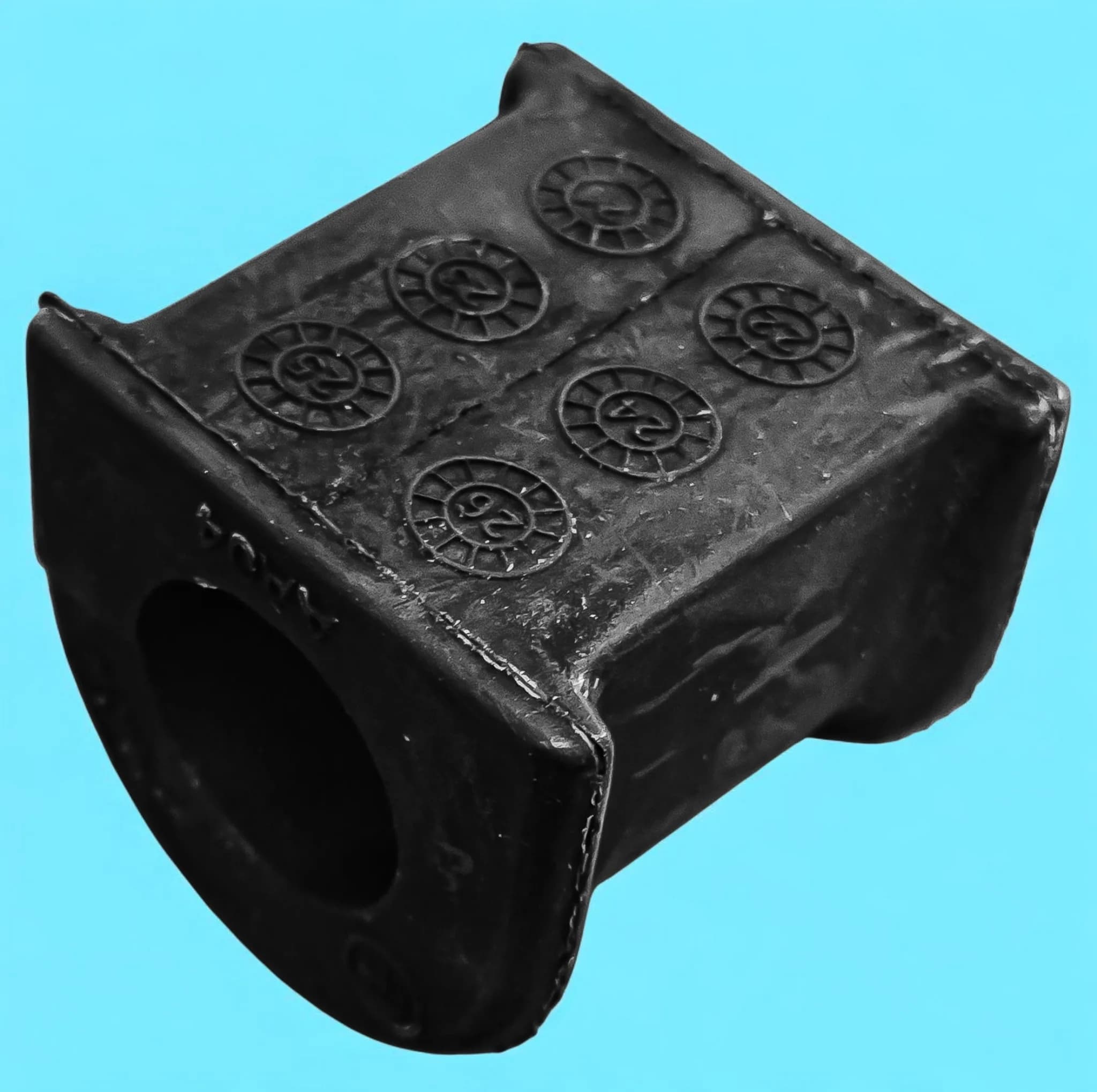 لاستیک موجگیر چاکدار خودرو فورس مدل 002745 مناسب برای لیفان ۶۲۰ و لیفان X60 بسته ۲ عددی — تصویر ۲