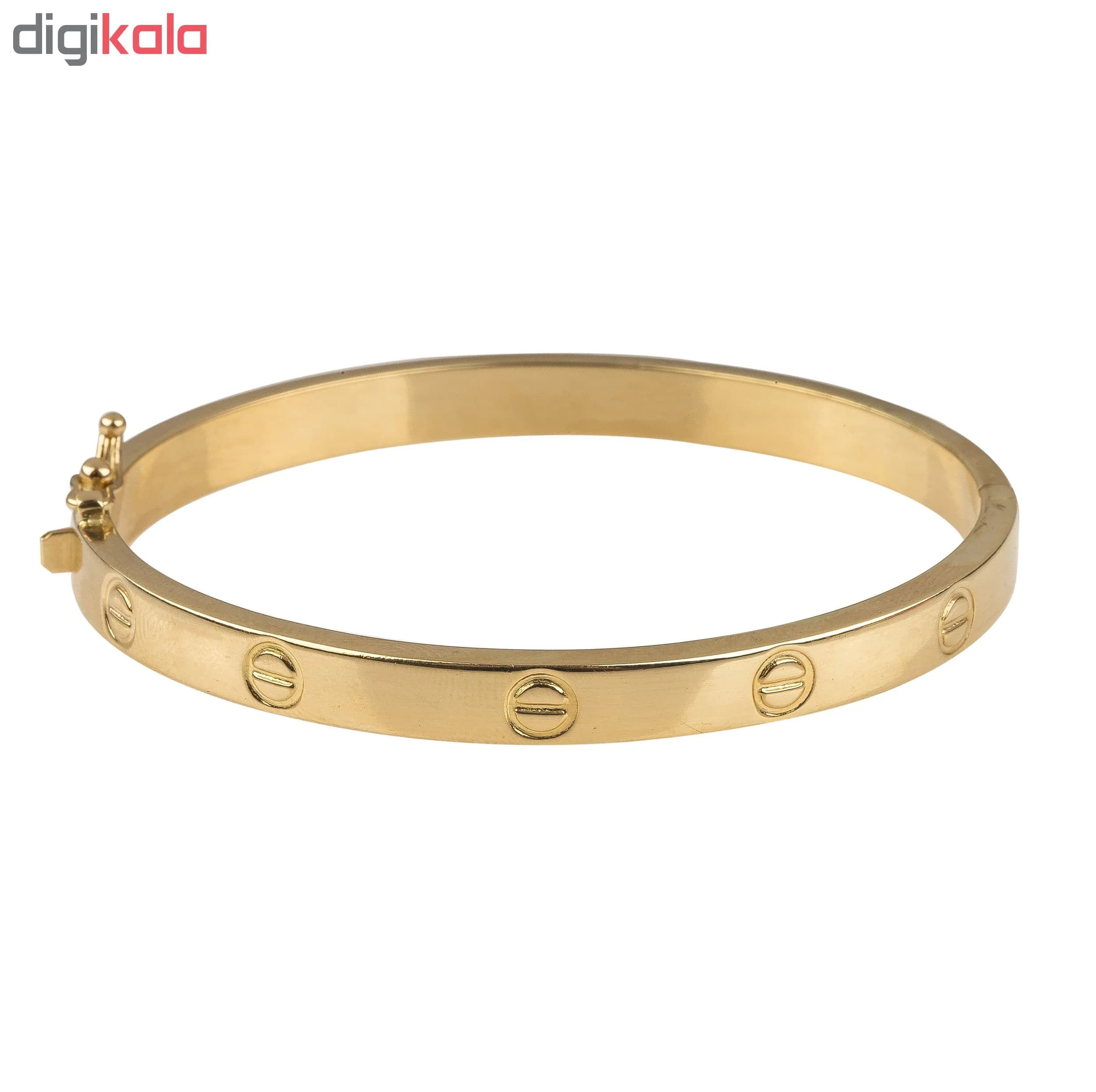 دستبند طلا 18عیار زنانه کد 2-B141 — تصویر ۳