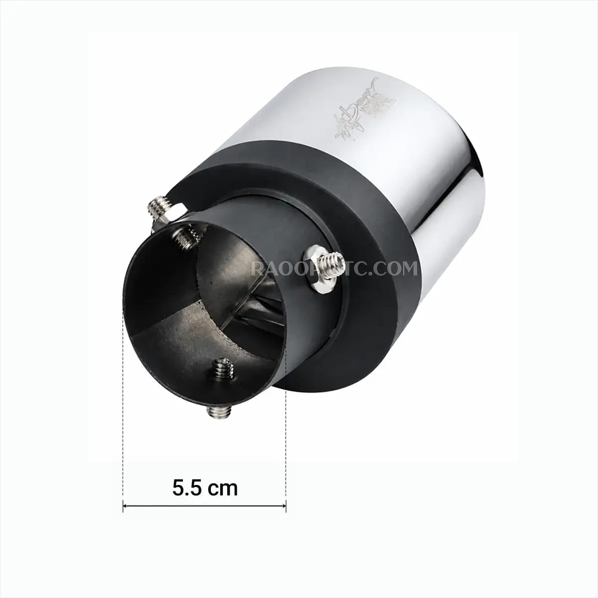 سر اگزوز بیضی HKS فابریک پژو 206 مدل A140 — تصویر ۵