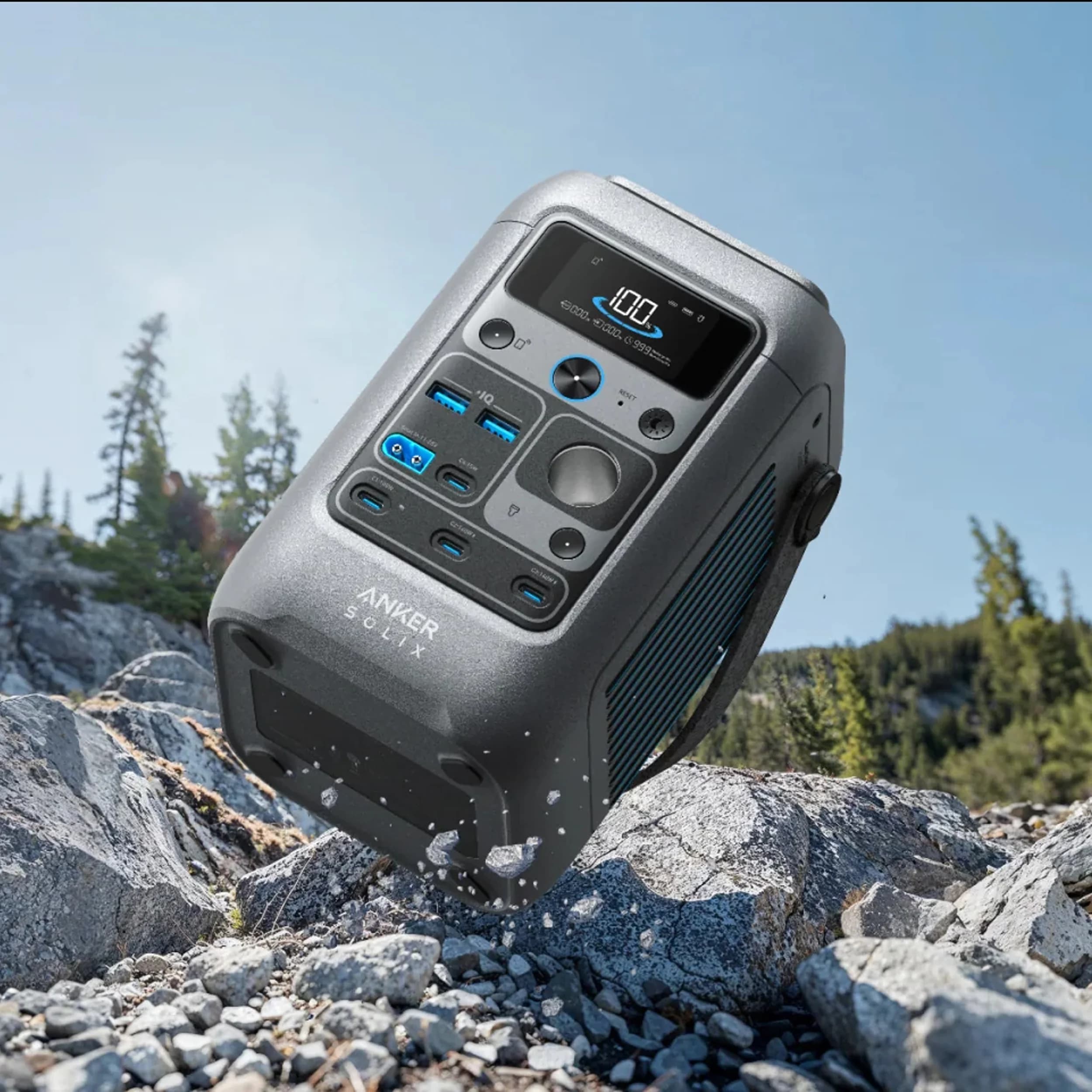 پاور استیشن انکر مدل SOLIX C300 DC ظرفیت 90000 میلی آمپر ساعت — تصویر ۵