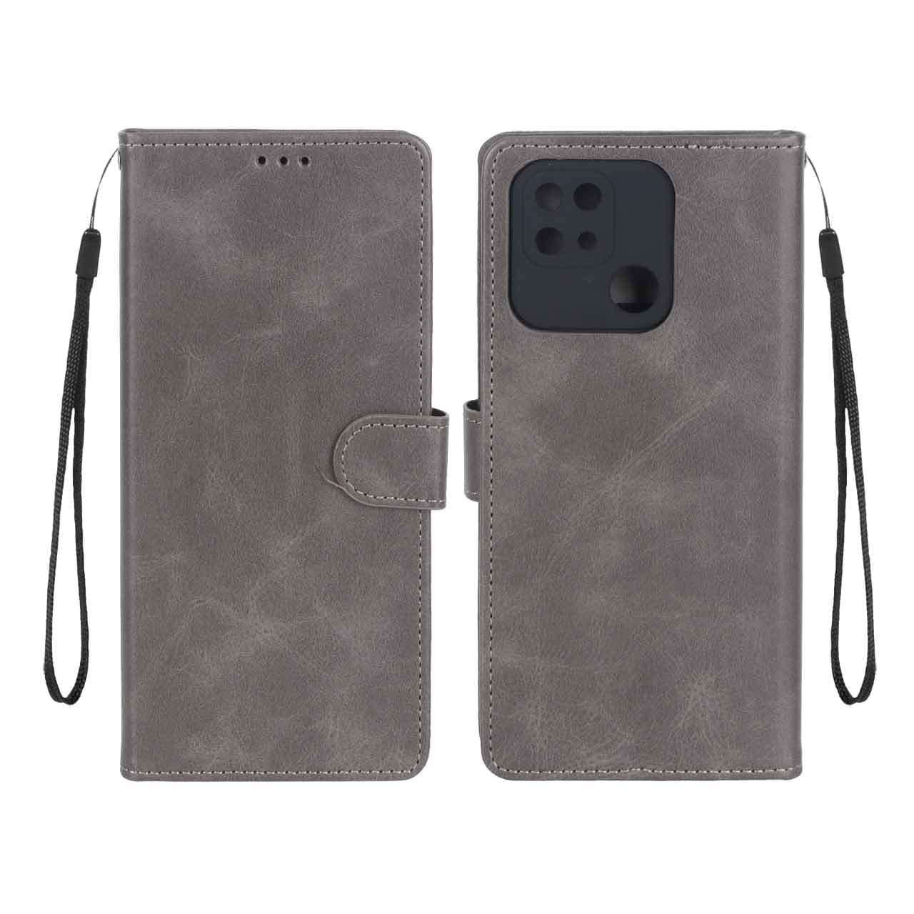 کیف موبایل مگنتی مناسب برای Xiaomi Redmi 10C / Redmi 10 Power / Poco C40 – خاکستری