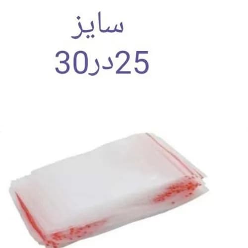 زیپ کیپ 25*30 بسته 100 عددی