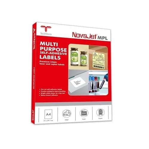 لیبل مات لیزری 100 برگی A4 – نواجت
