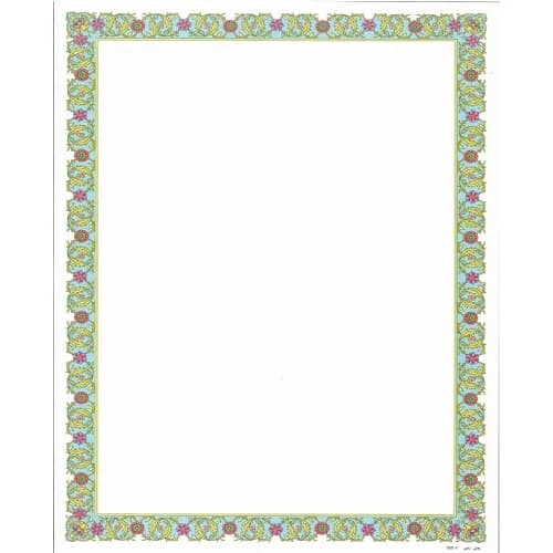 کاغذ گلاسه تذهیب A4 – کد 503