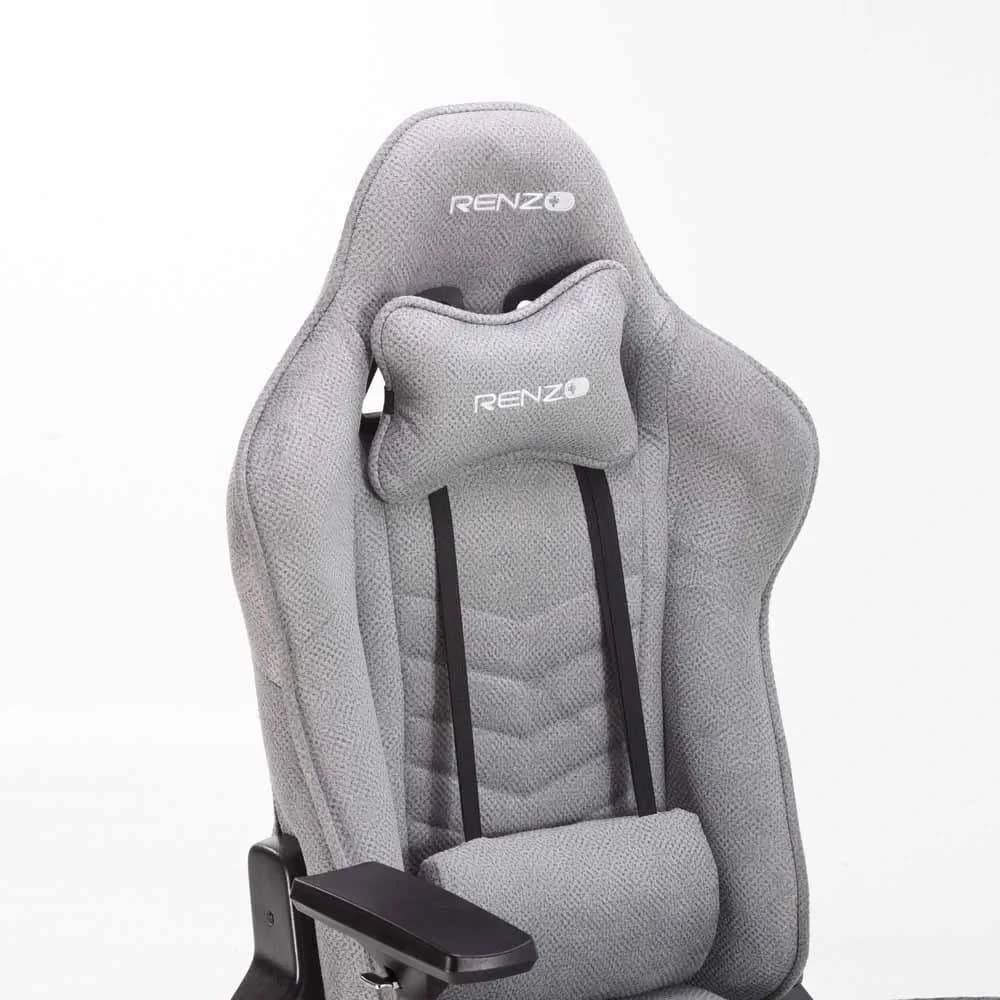 صندلی گیمینگ رنزو RENZO CLASSIC FABRIC GREY — تصویر ۳