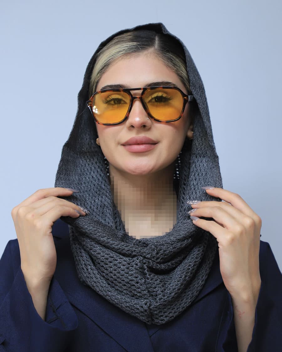 شال | مدل شال رینگی کد 53741 – طوسی