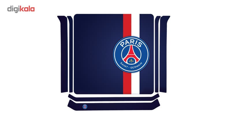 برچسب افقی پلی استیشن 4 گراسیپا طرح PSG II — تصویر ۳