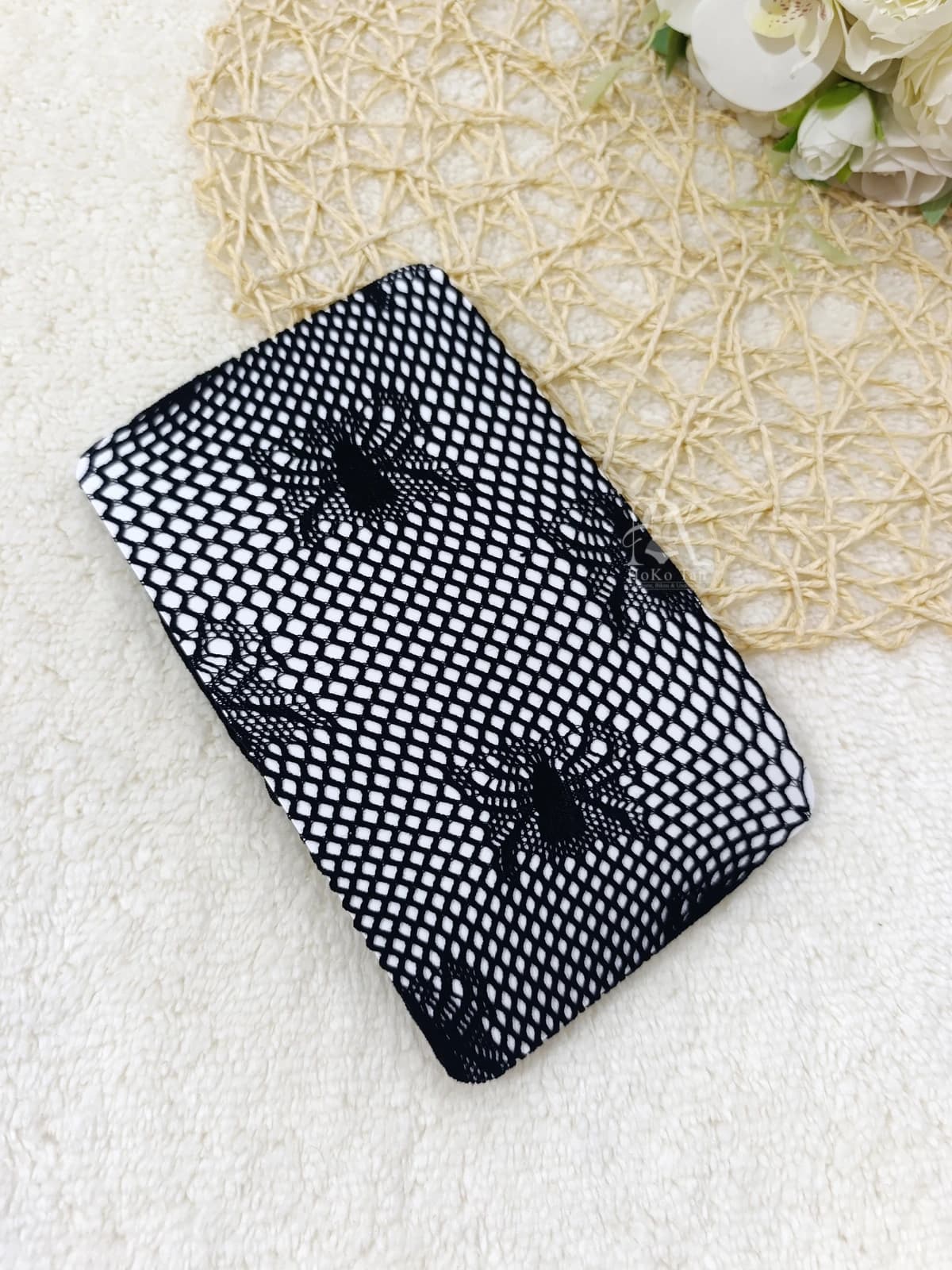 جوراب شلواری فانتزی لب ژله ای عنکبوتی کد 14 — تصویر ۲