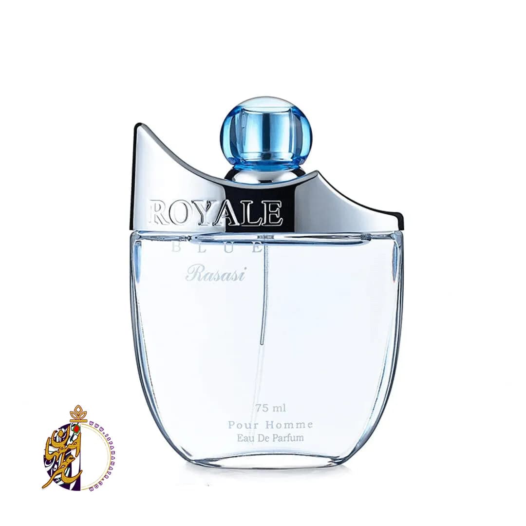 عطر ادکلن رصاصی رویال بلو مردانه حجم 75 میل ادوپرفیوم — تصویر ۳