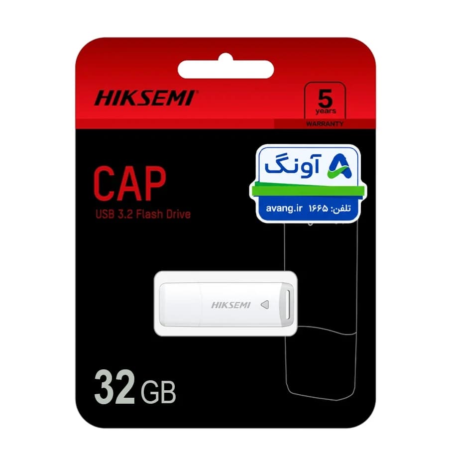 فلش مموری هایک سمی مدل M220P CAP ظرفیت 32 گیگابایت USB3.2 — تصویر ۲