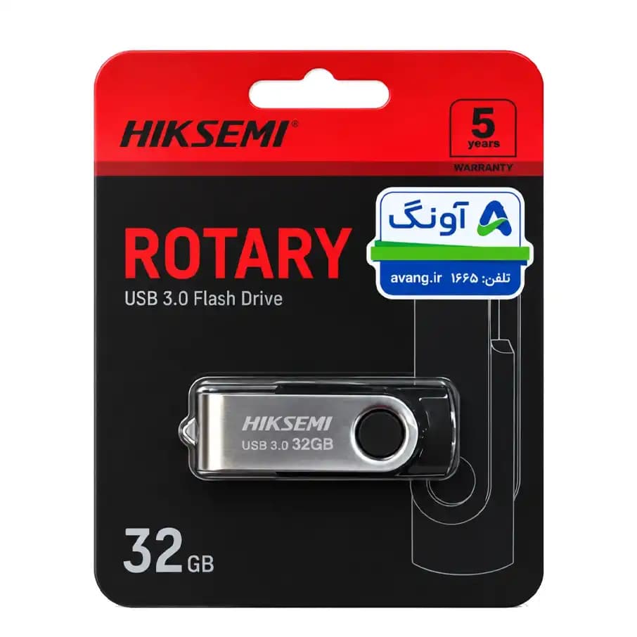 فلش مموری هایک سمی مدل M200S ROTARY ظرفیت 32 گیگابایت USB3.2 — تصویر ۳