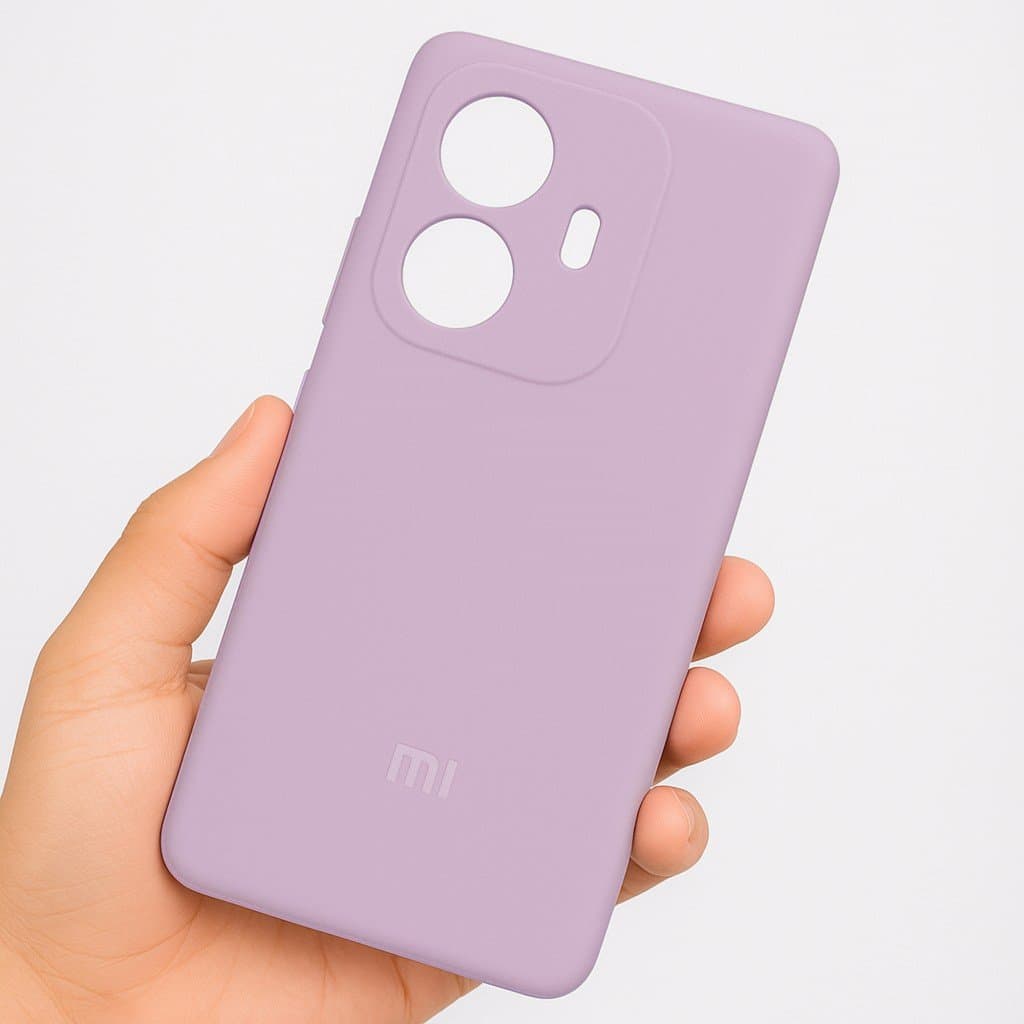 قاب سیلیکونی اورجینال پاکنی گوشی شیائومی REDMI NOTE 14 4G — تصویر ۶
