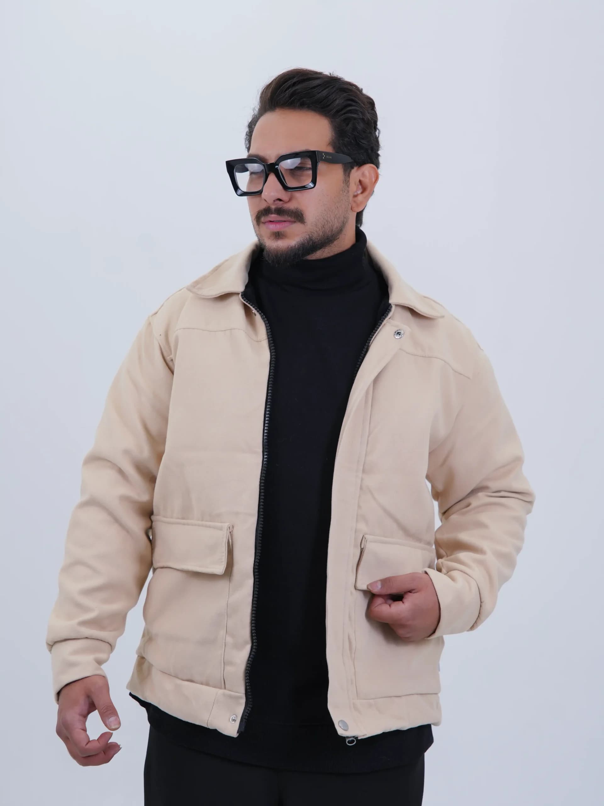 کاپشن مردانه فوتر داخل خز کد 50250 — تصویر ۶