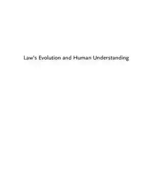 دانلود کتاب LawÖs Evolution and Human Understanding – قانون تکامل و درک انسان