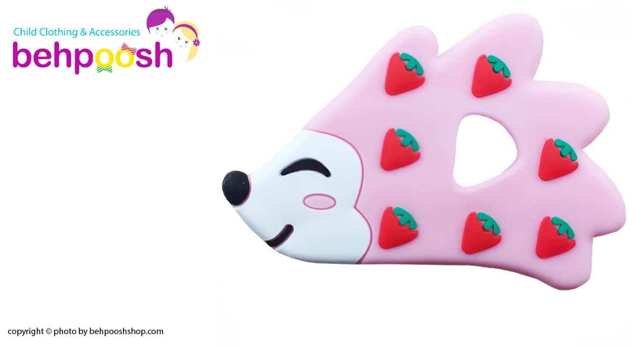 دندان گیر دستگیره دار مدل جوجه تیغی baby toys — تصویر ۵