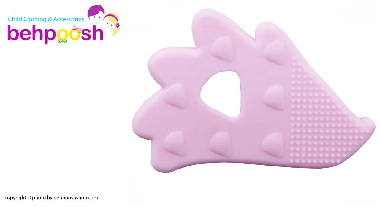 دندان گیر دستگیره دار مدل جوجه تیغی baby toys — تصویر ۲