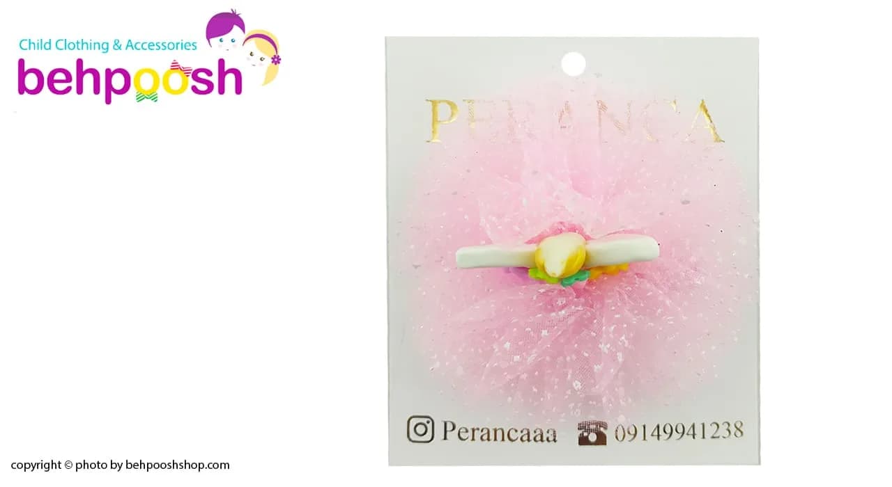 گیره دخترانه توری اسب شاخدار Perance hairbows — تصویر ۳