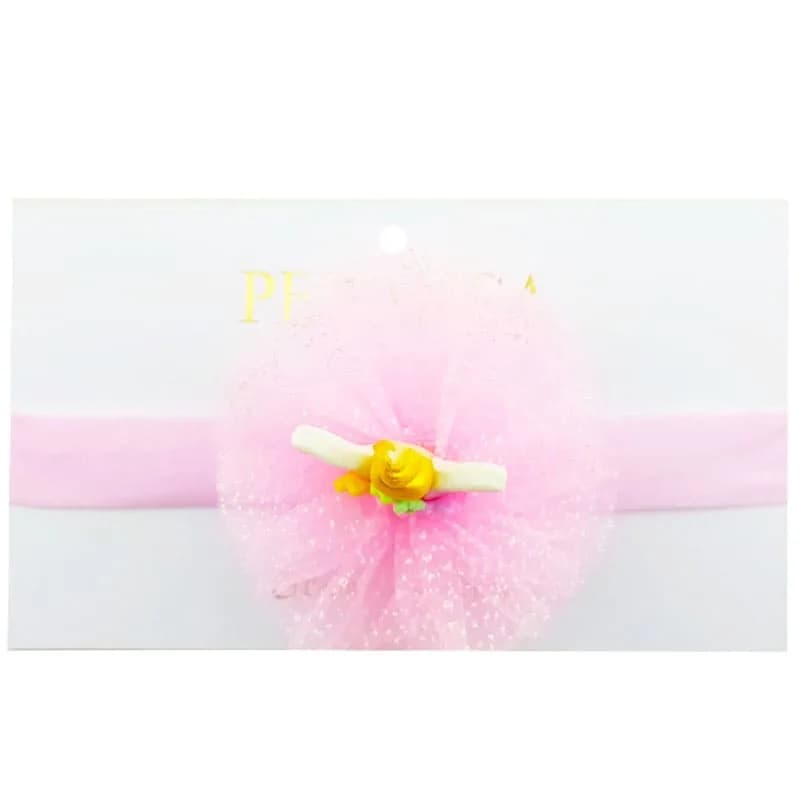 هدبند توری دخترانه طرح پونی Perance hairbows
