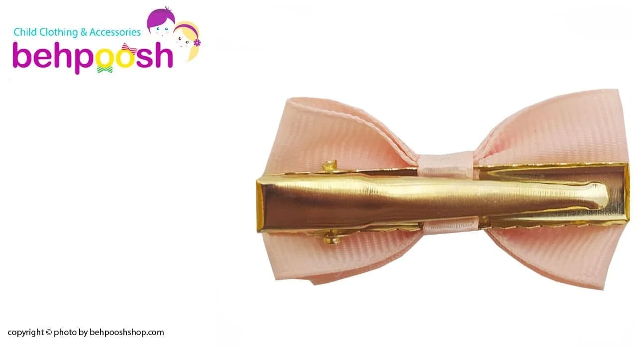 گیره سر دوتایی دخترانه طرح پاپیونی Perance hairbows — تصویر ۴
