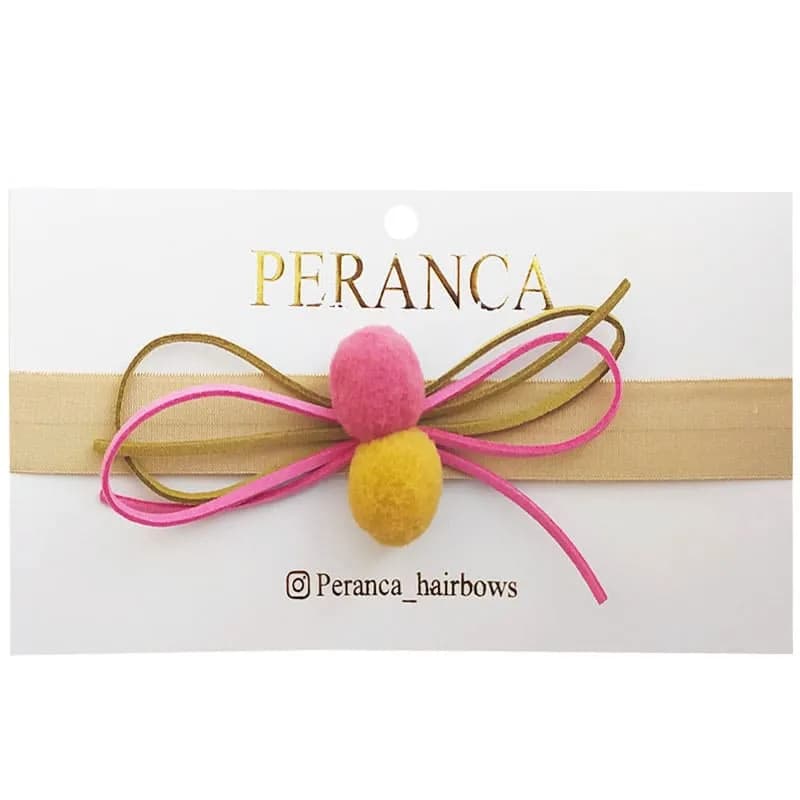 هدبند دخترانه اسپورت پاپیونی Perance hairbows