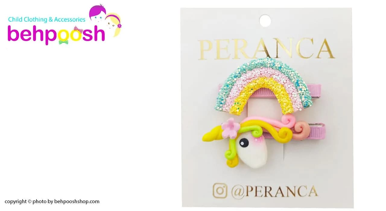 گیره سر دخترانه پونی اسب شاخدار Perance hairbows — تصویر ۲