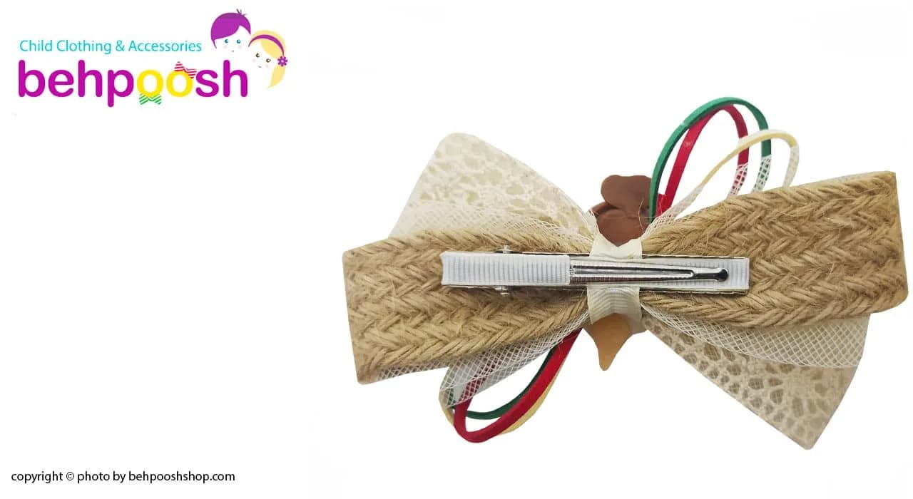 گیره سر دخترانه عروسکی کنفی Perance hairbows — تصویر ۲