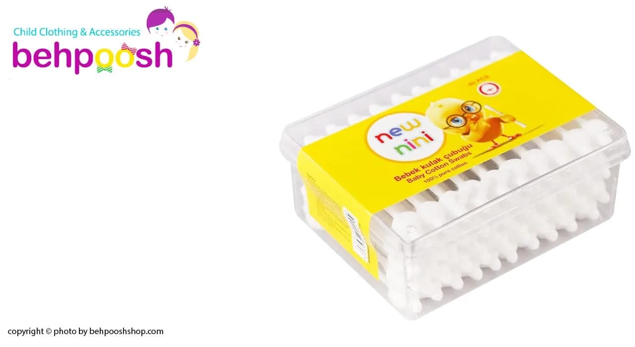 گوش پاک کن 60 عددی نیو نی نی New Nini — تصویر ۲