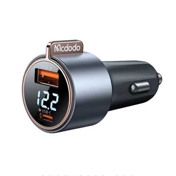 شارژر فندکی 2 پورت 75 وات مک دودو CC-369 — تصویر ۹