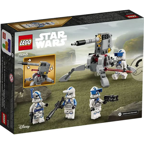 لگو Star Wars مدل 501st Clone Troopers Battle Pack 75345 — تصویر ۶