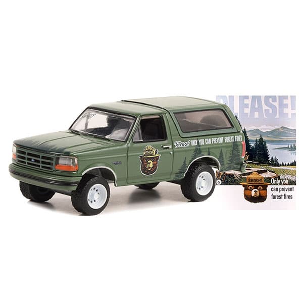 ماشین فلزی گرین لایت مدل 1996 Ford Bronco — تصویر ۳