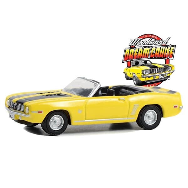 ماشین فلزی گرین لایت مدل 1969 Chevrolet Camaro SS Convertible — تصویر ۳