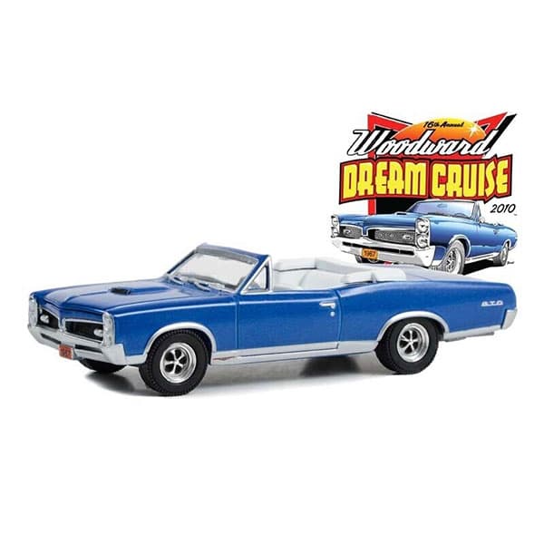 ماشین فلزی گرین لایت مدل 1967 Pontiac GTO Convertible — تصویر ۳