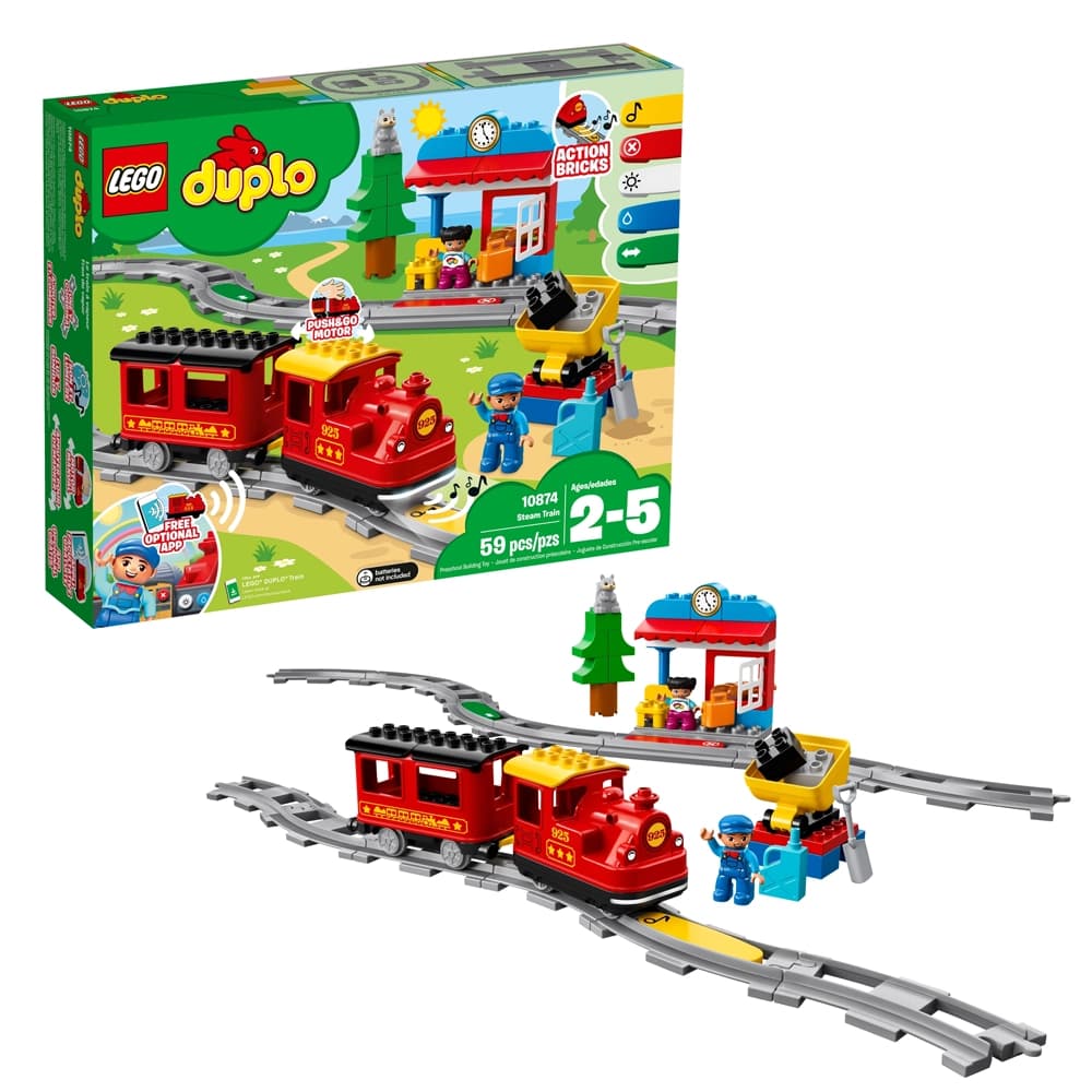 لگو Duplo مدل Steam Train 10874