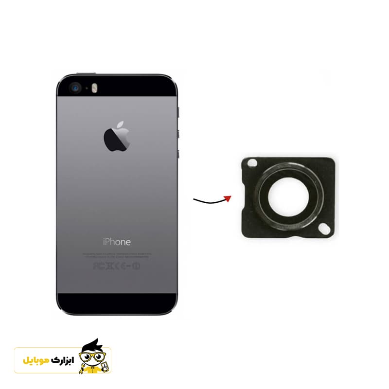 شیشه دوربین آیفون iPhone 5 — تصویر ۳