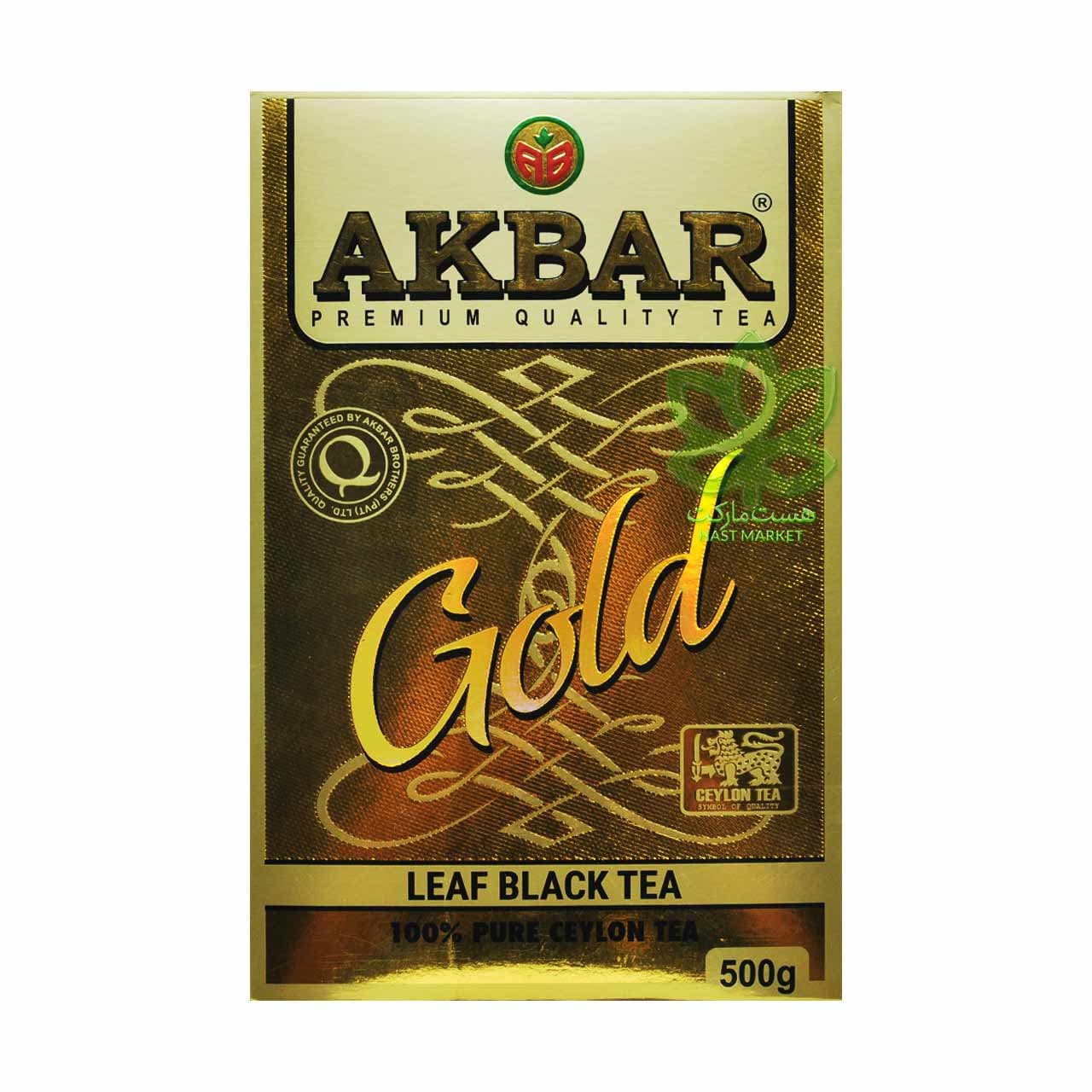 چای سیلان گلد ۵۰۰ گرم اکبر – akbar — تصویر ۲
