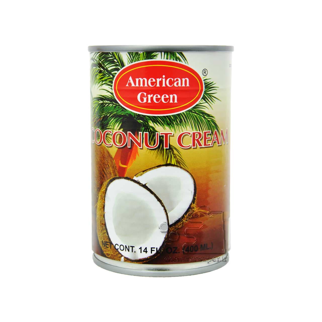 کرم ( خامه ) نارگیل ۴۰۰ میل امریکن گرین – american green