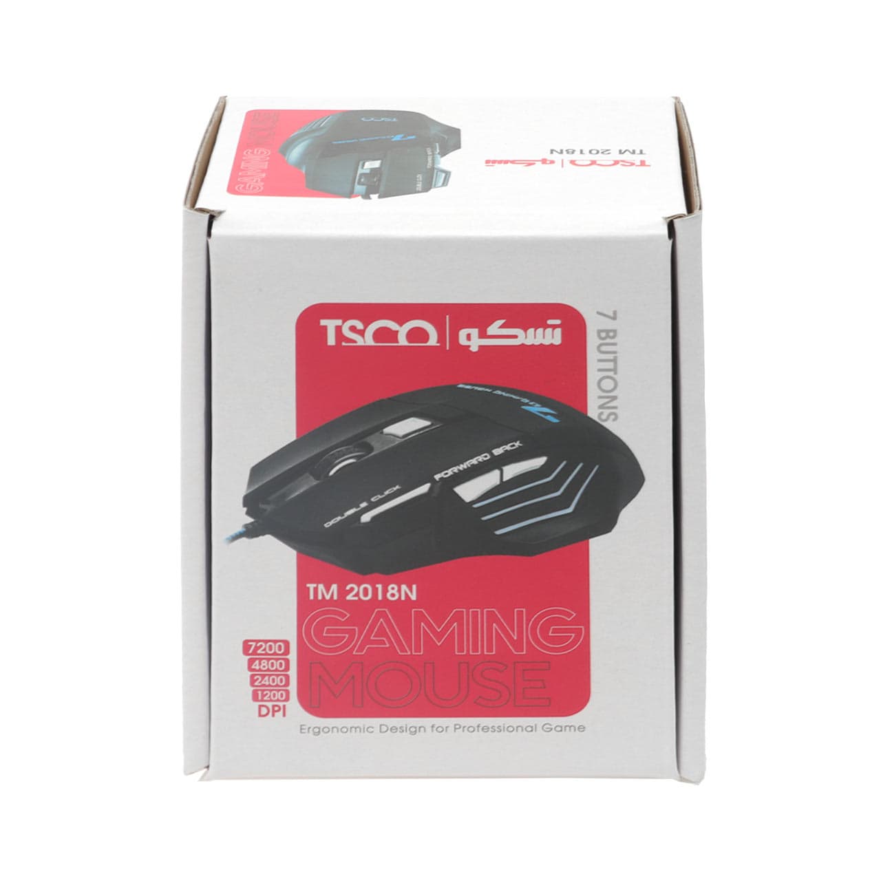 ماوس باسیم گیمینگ TSCO مدل TM 2018N GA – مشکی — تصویر ۶