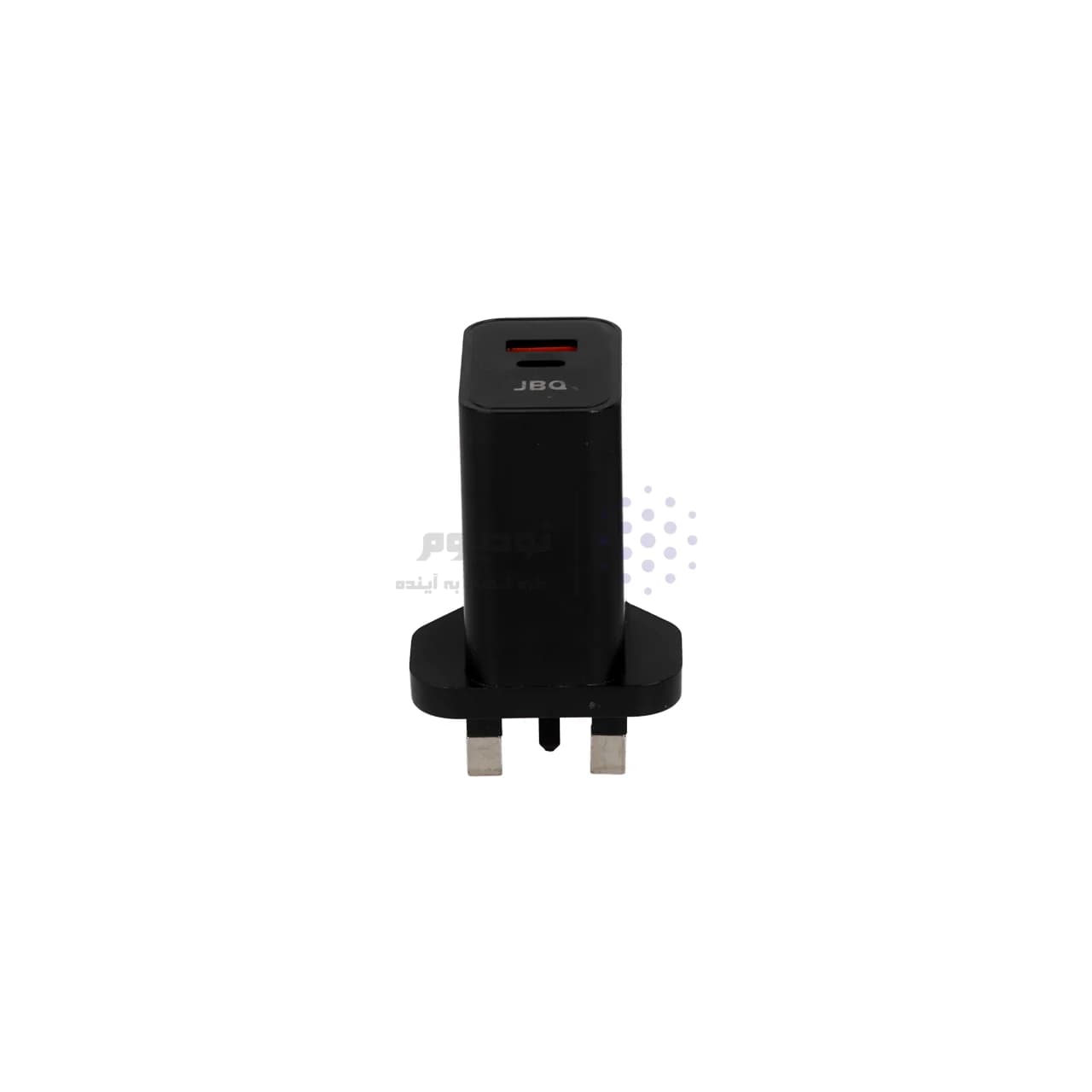 شارژر دیواری فست دو پورت JBQ مدل HC-30w 30W همراه با کابل Type-C – مشکی (گارانتی یکساله رصاصی) — تصویر ۶