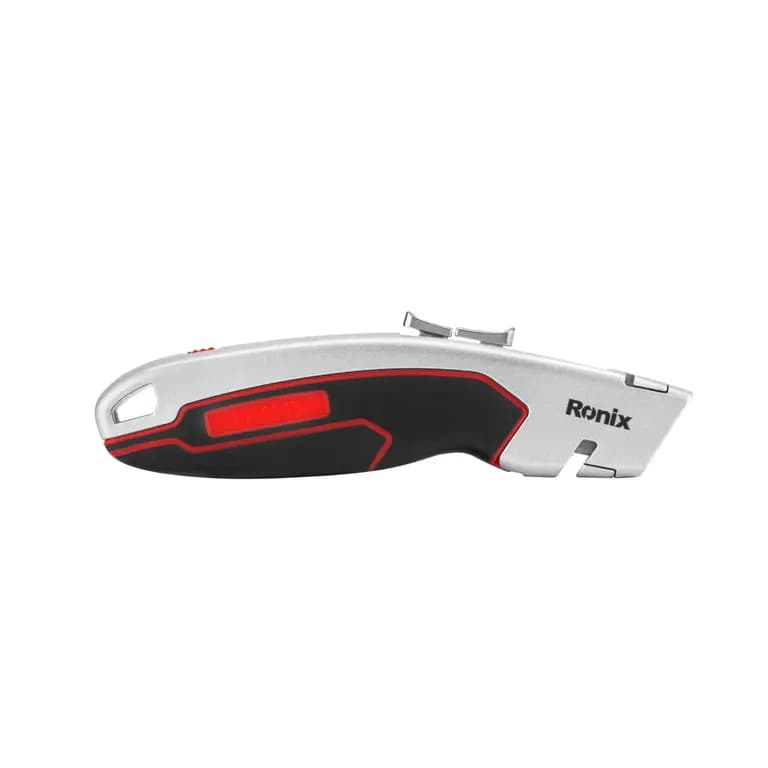کاتر کشویی پله ای رونیکس مدل RONIX RH-3013 به همراه تیغ — تصویر ۳