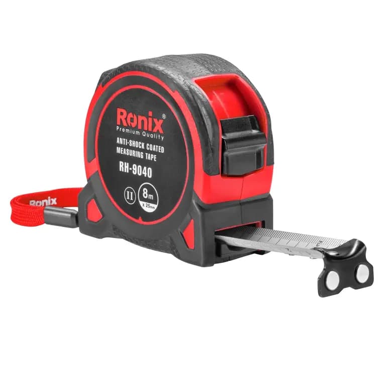 متر نواری ضد ضربه 8 متری رونیکس مدل RONIX RH-9040