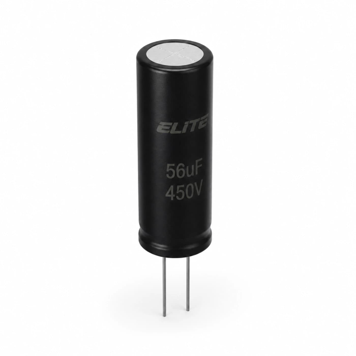 خازن الکترولیتی الیت مدل ELITE 56uF 450V 10×45mm — تصویر ۲