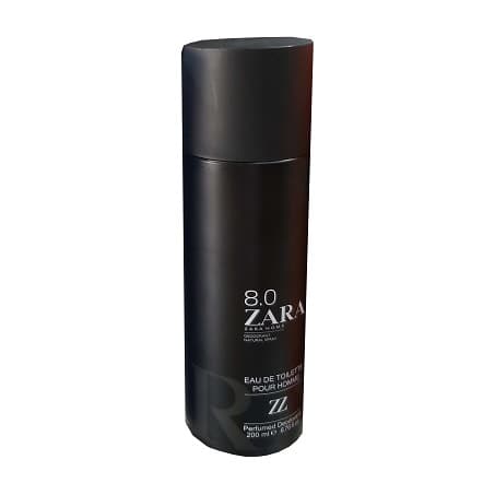 اسپری خوشبو کننده بدن زارا ZARA رایحه کد 8.0