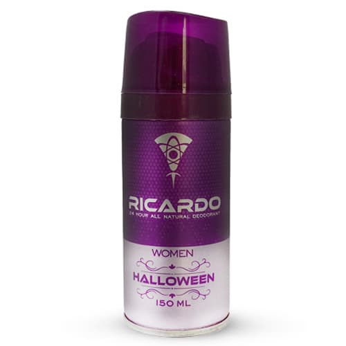اسپری خوشبو کننده زنانه ریکاردو RICARDO رایحه هالووین HALLOWEEN
